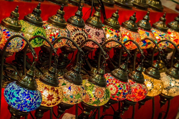 Turkish Colourful Lamps